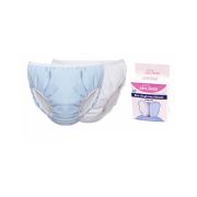 Sevi Bebe 2'Li Alıştırma Külodu Mavi-Beyaz 2 No: 15-20 Kg