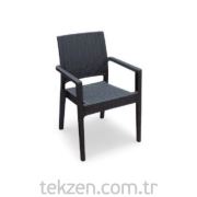 Siesta Rattan İbiza Koltuk 7810 Kahverengi