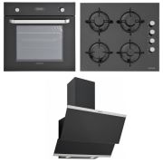 Silverline Ankastre Set; BO6024B02 Ankastre Fırın, CS5349B01 Ankastre ocak, 3420 Classy Davlumbaz