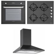 Silverline Ankastre Set(BO6024B02 Fırın, CS5349B01 ocak,2240 Conic Davlumbaz)