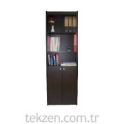 Simre Kapaklı Kitaplık Wenge (kargo Bedava)