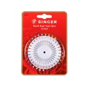 Singer 200-56 Renkli Başlı Toplu İğne (32 Adet)