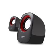 Snopy SN-120 2.0 Siyah/Kırmızı Usb Speaker