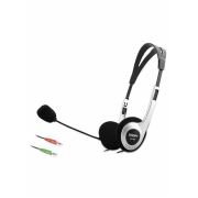 Snopy SN-988 Siyah/Gümüş Mikrofonlu Kulaklık