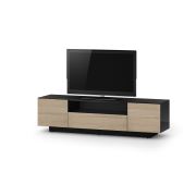 Sonorous LBA 1830-MOL Ceviz - Siyah Tv Ünitesi