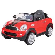 Sunny Baby Rollplay W456QHT4 Mini Cooper S Coupe Kumandalı Akülü Araba Kırmızı
