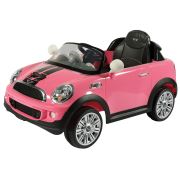 Sunny Baby Rollplay W456QHT4 Mini Cooper S Coupe Kumandalı Akülü Araba Pembe