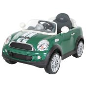 Sunny Baby Rollplay W456QHT4 Mini Cooper S Coupe Kumandalı Akülü Araba Yeşil