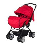 Sunny Baby Star Çift Yönlü Bebek Arabası - Kırmızı