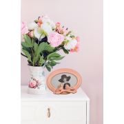 Tablo Center Pembe Çift Kuşlu Çerçeve