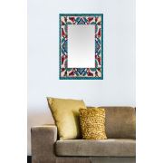 Tablo Center Dekoratif Kanvas Tablo Ayna 40x60 cm AD2185116