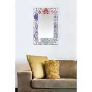 Tablo Center Dekoratif Kanvas Tablo Ayna 40x60 cm AD595761353