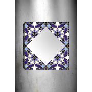 Tablo Center Dekoratif Kanvas Tablo Ayna 50x50 cm AK14561833