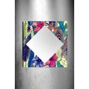 Tablo Center Dekoratif Kanvas Tablo Ayna 50x50 cm AK391250041