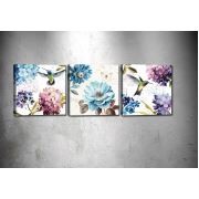 Tablo Center 3 Parçalı Kanvas Tablo 30x30 cm DRPRC9012