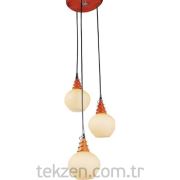 Taç Bayrak 3'lü Sarkıt 1126.17.03 Beyaz