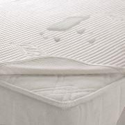Taç Sıvı Geçirmez Çift Kişilik Polyester/Pamuk Alez Beyaz