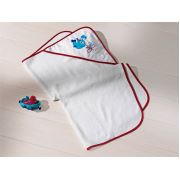 Lisanslı Trabzonspor Logo 70x140 Pamuk Bebek Banyo Havlusu