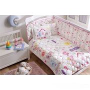 Taç Happy Dog Bebek Nevresim Takımı Pembe