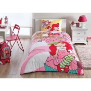 Taç Strawberry Shortcake Cute Tek Kişilik Nevresim Takımı
