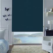Taç Polyester Stor Perde Petrol Mavisi P-122 Boy 260 110x260 cm