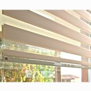 Taç Kendini Temizleyen İnova Bambu Zebra Perde INV-170 Krem 70x200 cm