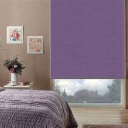 Taç Polyester Işık Geçirmez Blackout Stor Perde Mor BP-112 Boy 260 110x260 cm
