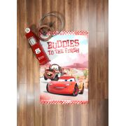 Taç Lisanslı Cars Buddies Halı 80x140 cm