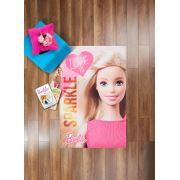 Taç Lisanslı Barbie Sparkle Halı 80x140 cm