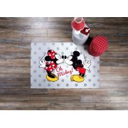Taç Lisanslı Minnie&Mickey Love Halı 80x140 cm