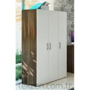 Tekzen Home 3 Kapılı Gardırop 105*46*176 Cm qrt