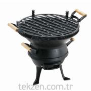 Barbekü Döküm Q35.5cm H36cm -BQ630