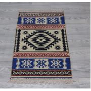 Tekzen Home Anadolu Kilim 60x90 cm Mavi Etnik