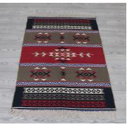 Tekzen Home Anadolu Kilim 80x120 cm Koyu Renk Etnik Desen
