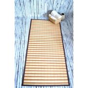 Bambu Kilim bk04 70x140 cm Kahve Çizgili