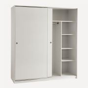 Tekzen Home Sürgülü Gardırop - Beyaz