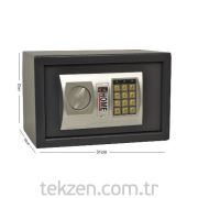 Tekzen Home Dijital Para Kasası 31x20x20 Cm