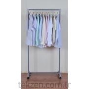 Tekzen Home Ayaklı Tekli Konfeksiyon Askısı