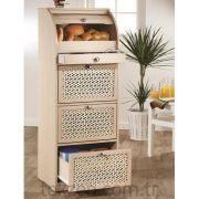 Karemo 1255M Kiler Dolabı Meşe Renk 110 x 43 x 35 Cm