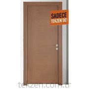 İç Kapı Tekdoor Dolu Rozet Kollu Samar Teak Folyo 10*77*201CM