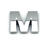 Pimador Krom Yapışkan Harf "M"