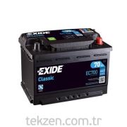 Akü Exide 70Ah Classıc 12V Royal - EC7002