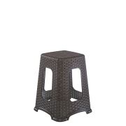 Estelia Rattan Tabure Kahve