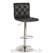Tekzen BS 32 Bar Sandalyesi Siyah