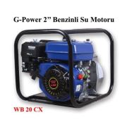 G-Power WB 20CX 2'' Benzinli Su Motoru