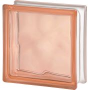 Cam Tuğla Pink Vave 190x190x80mm