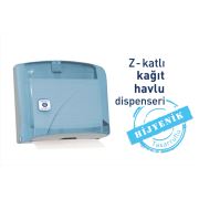 Z Katlı Kağıt Havlu Dispenseri Seffaf