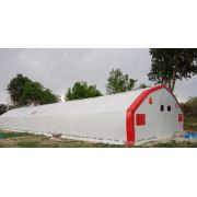 Mantar ve Solucan Çadırı 140m2 7x20 Metre (Montaj Dahildir)