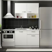 Tekzen Home 120 Cm Petra Mutfak Dolabı - Beyaz