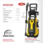 RTRMAX RTM 712 Yüksek Basınçlı Yıkama Makinesi